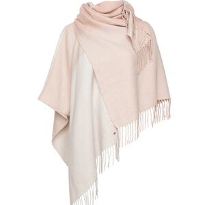 SOIA & KYO Woven Scarfigan with Fringe New With Tags